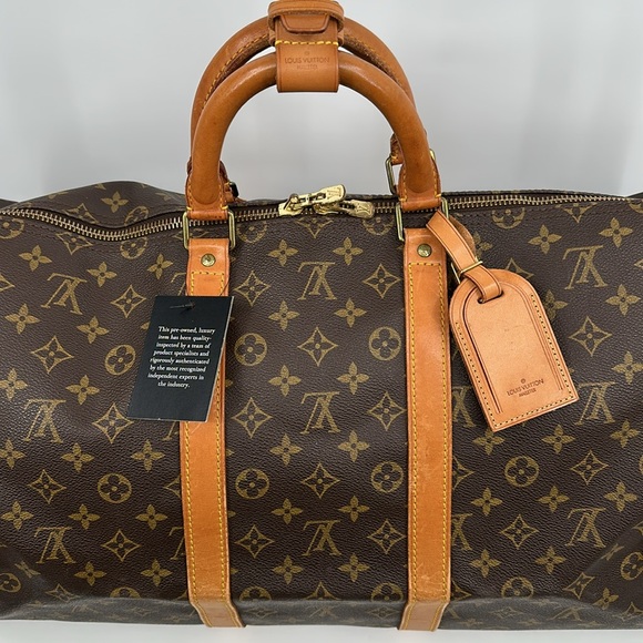 Authenticated Louis Vuitton Monogram Keepall 55 - Picture 2 of 16